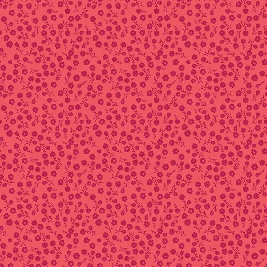 XOXO Pillow Sewing Project Kit - Red & Cream