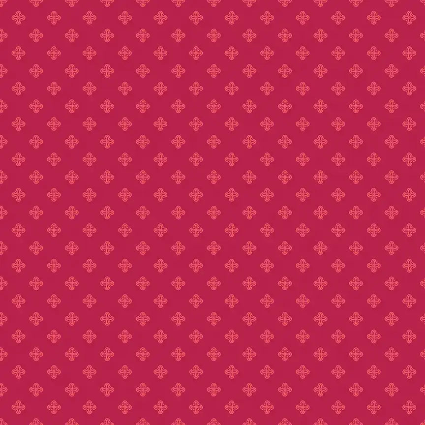 XOXO Pillow Sewing Project Kit - Red & Cream