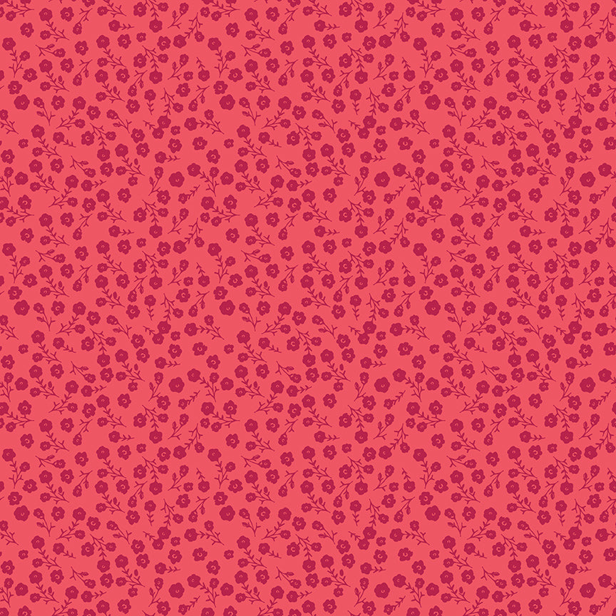 XOXO Pillow Sewing Project Kit - Red & Cream